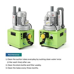 Professional Dental Vacuum System GS-02 600L/min -13KPa for 2-3 Chairs 110V