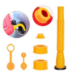 Replacement Gas Can Spout Nozzle Vent Kit for Plastic Gas Cans Old Style Cap