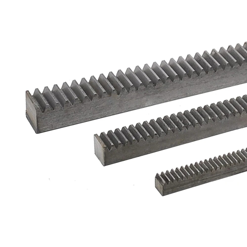 Module 1/1.5 45 Steel Straight Pinion Gear Rack for Motor RC CNC 500/1000/1500mm