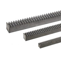 Module 1/1.5 45 Steel Straight Pinion Gear Rack for Motor RC CNC 500/1000/1500mm