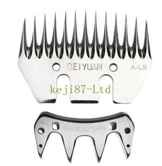 Sheep Shears Blades Straight 13 Tooth Electric Wool Comb Cutter Stainless Steel