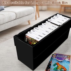 Cardboard Comic Book Dividers W/ Tabs For Comic Book Storage Box 50PC