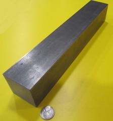 Square 4140/4142 Alloy Steel Annealed Bars, 2.0″ x 2.0″ Wide x 12″ Length