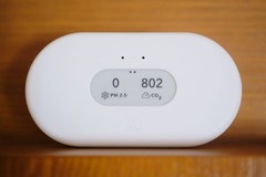 Lot Of 4 Airthings 2969 View Plus – Battery Powered Air Quality Sensors Business