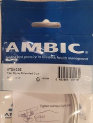 Ambic Teat Spray Gun With Extended Lance ATS/402E Blue