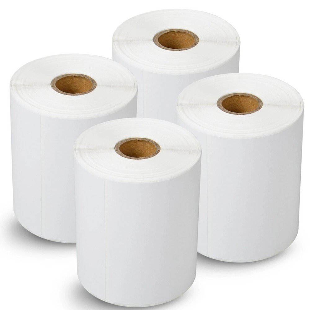 4 Rolls label 4×6 Direct Thermal Shipping 1000 labels Zebra Eltron ZP450 2844