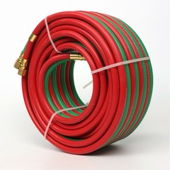 1/4″ x 50′ Twin Welding Hose – Meets RMA/CGA Standards for Grade R, Type D)