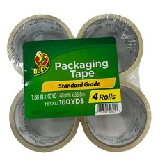 36 Rolls Shipping Packaging Box Packing Sealing Tape 1.88” X 40 Yards Each Roll