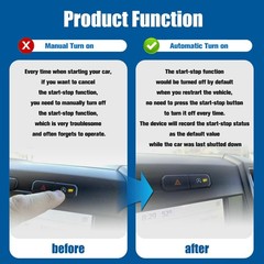 Auto Start Stop Eliminator Compatible with Ford F150 2021-2025 Automatic Star…