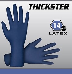 SAS Safety® Thickster® Powder-Free Exam Grade Latex Gloves (500/Case)