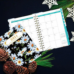 2024 Planner, 12-Month Weekly Monthly Planner from JAN.2024 to DEC.2024, 8.4″ X