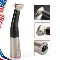 1:5 ratio Dental Fiber Optic LED Contra Angle Handpiece Inner 4 Spray /Rotor pr