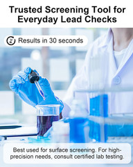 30 PCS Lead Test Kit for Dishes, Premium Lead Testing Swabs for Paint & Jewelry,