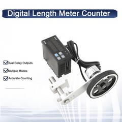 Digital Length Meter Counter Mechanical Length Counter Single Measure 0-999999m