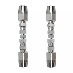 2x Hydraulic Hose Repair Kits – 1/2 ID 2-Wire Hose Reusable Field Repair Fitting