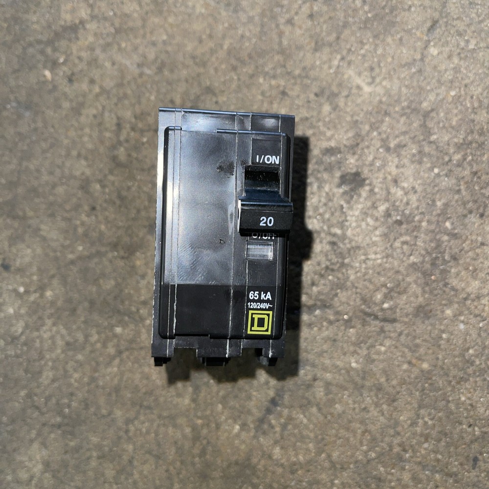 Square D QHB220 2 Pole 20A 65kA Bolt-On Breaker **Free Shipping**