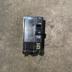 Square D QHB220 2 Pole 20A 65kA Bolt-On Breaker **Free Shipping**