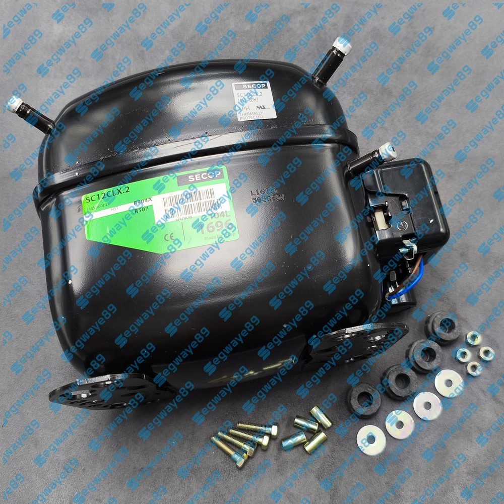 One New SECOP Compressors SC12CLX.2 115V R404a/R507 LBP/MBP 1/2 HP