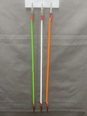 3 Pcs Dental Patient Bib Clip Napkin Holder Flexible Coil White Orange&Green 16”
