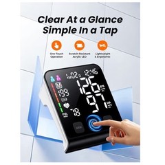 WAMELPRI Serie U80 Arm-Type Digital Blood Pressure Monitor LED Display Adult Cu…