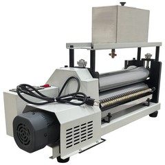 110V Automatic Steel Roller Gluing Coating Machine Double-sided Gluing Machine