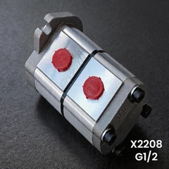 New PGP51088G3LP Two-Section Hydraulic Gear Pump For AGT Skid Steer Loader KTT23