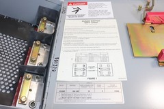 CUTLER HAMMER FDPW366R 600A FUSIBLE DEAD-FRONT/PANELBOARD SWITCH, 600VAC
