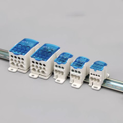 UKK80/125/160/500A Terminal Block 1 in Multiple-Out Din Rail Distribution Box