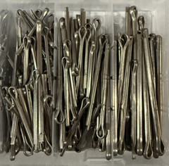 555pc Goliath Industrial Stainless Steel Cotter Pin Assortment Kit ~ SSCP555