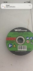 Lot of 5 Forney Grinding Wheels A24R-BF Metal Type 27 4-1/2″ X 1/4″ x 7/8″ 71877