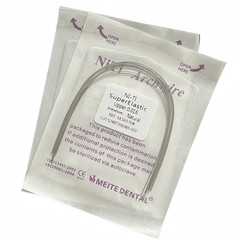 Dental Orthodontic Niti Arch Wire Super Elastic Natural Nature Form Round