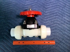 Asahi 1 1/2″ VALVE PVDF PPG PTFE 1542015