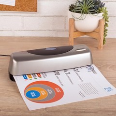 Electric Hole Puncher 3 Hole, 15 Sheet Capacity Three Hole Punch 3 Ring, Blac…