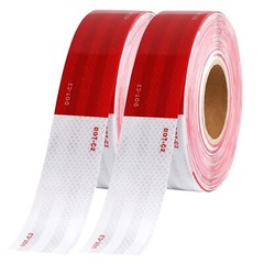 2″ x 200ft DOT-C2 Reflective Tape with Rhombus Pattern for Enhanced Night Safety