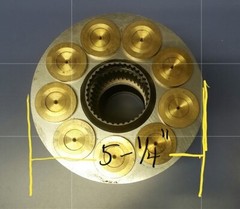 Rotary Axial Hydraulic Piston Pump Rotating Cylinder Block Pumping Element