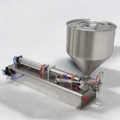 100-1000ml Paste Liquid Filling Mixing Machine for Shampoo Honey Single Nozzle