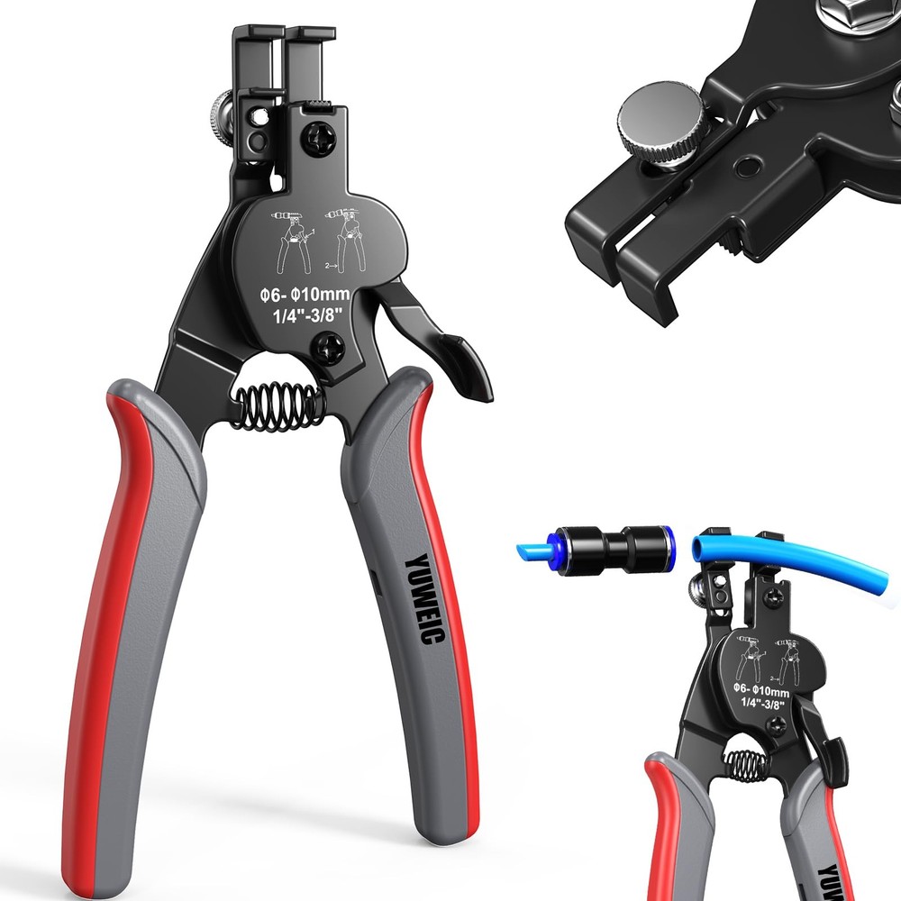 Air Line Disconnect Tool Push to Connect Fittings Pliers Quick Release Pneuma…