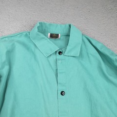 Tillman Flame Resistant Welding Jacket Men’s XL Teal Green Snap Workwear