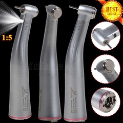 Dental 1:5 Optic LED Contra Angle Increasing Handpiece Fit NSK Electric Motor ZS