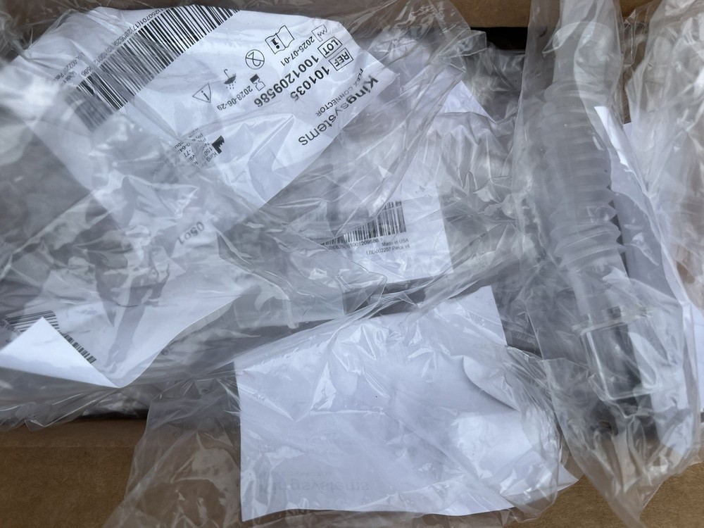 King Systems Flex Connector 101035 EXP 2028-06-29 FLEX CONNECTORS Lot of 45