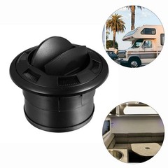 Closeable Diesel Heater Duct Vent Outlet Enhance Airflow Easy to Install Black