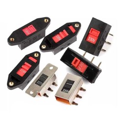 Voltage Selector Slide Switch AC 110V-220V / 115V-220V / 115V-230V 3 Pin 6 Pin