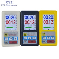BR-6 Geiger Counter Nuclear Radiation Detector X-ray Beta Gamma Detector Tester
