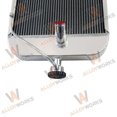 Aluminum Radiator 3 Row Fit Ford New Holland Tractor 9N,2N,8N 8N8005 86551430