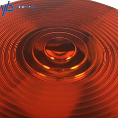 Red/Amber Round Side Marker Light Lamp Dual Face Turn Signal 2 PCS For Tractor