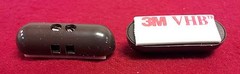 5 Dark Brown Terminal Pill Magnetic Door Window Contact Switch Security Alarm