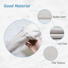 Choicy Microfiber Cleaning Cloth Reusable Cleaning Cloths Cleaning Rags 10Pcs…