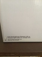 Westinghouse Lighting 6371400, Antique Brass Finish with Clear Textured Glass…
