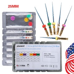 1-20 Kits Dental Endo Endodontic File Engine Rotary Root Canal NiTi File 25MM ns