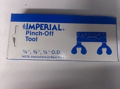 Imperial, Part #105-FF, A/C Pinch-Off Hand Tool, 1/4″, 3/8″, 1/2″, Made in USA!